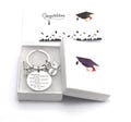 Graduation 2025 Diploma and Mortar Board Keyring with Graduation Gift Card - 4 Gift Options