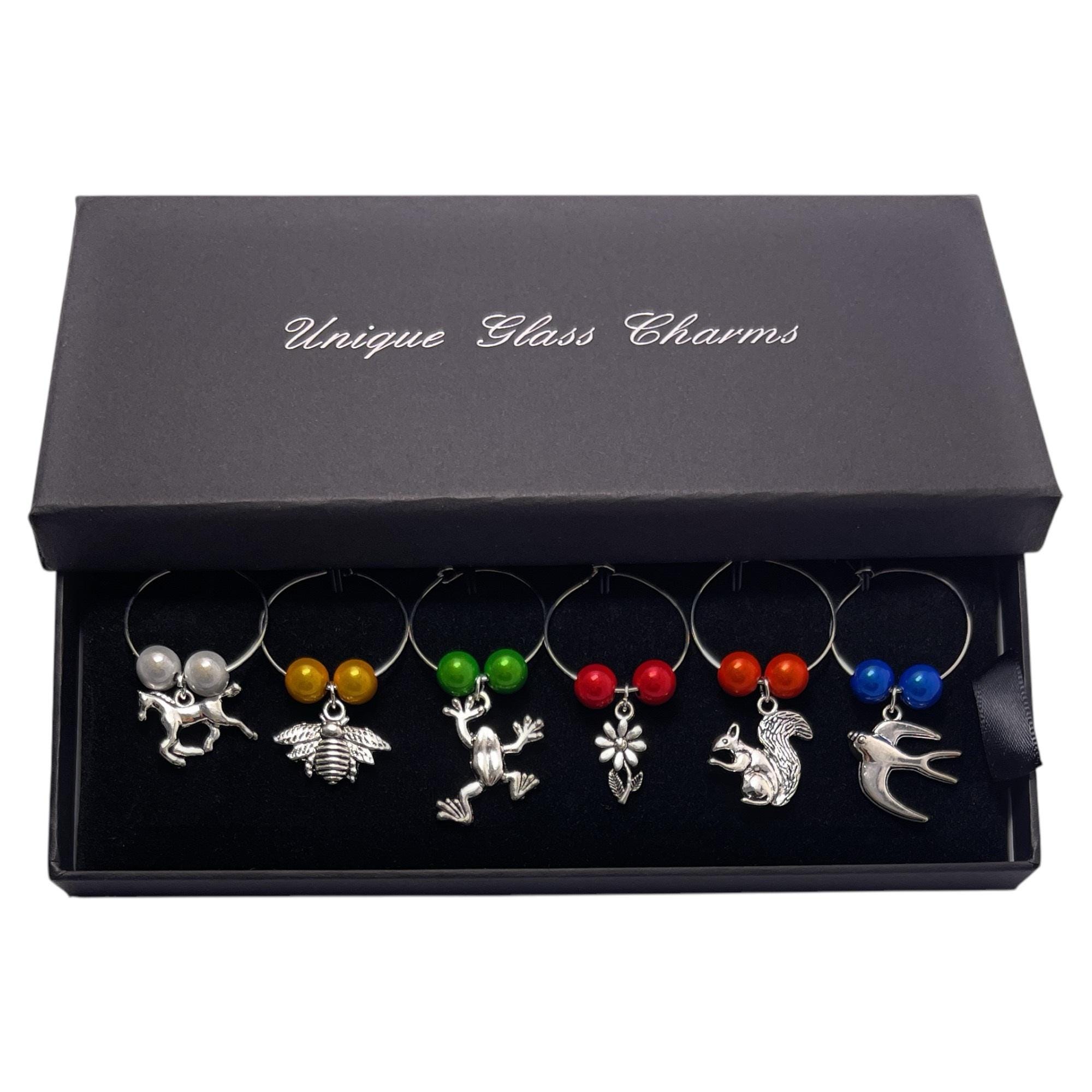 Libby’s Market Place Shoe Lovers Wine Glass Charms With Gift Box – BigaMart - View #8