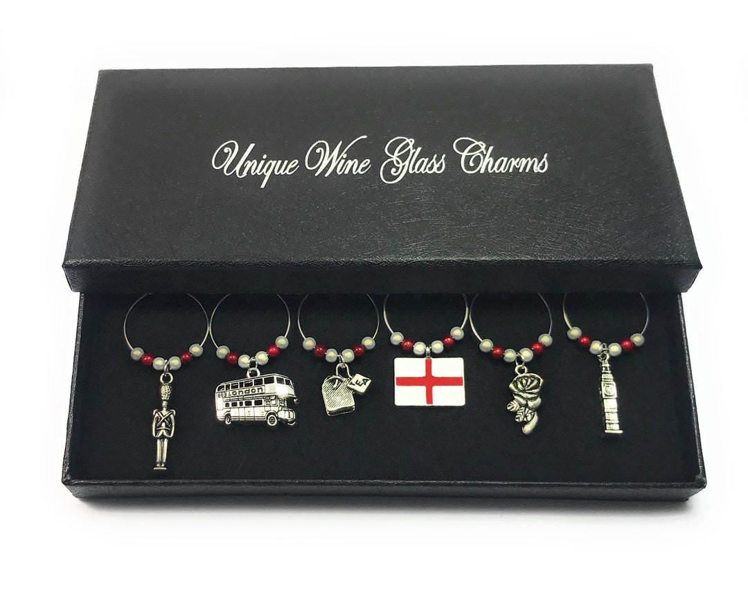 12 Days Of Christmas Wine Glass Charms