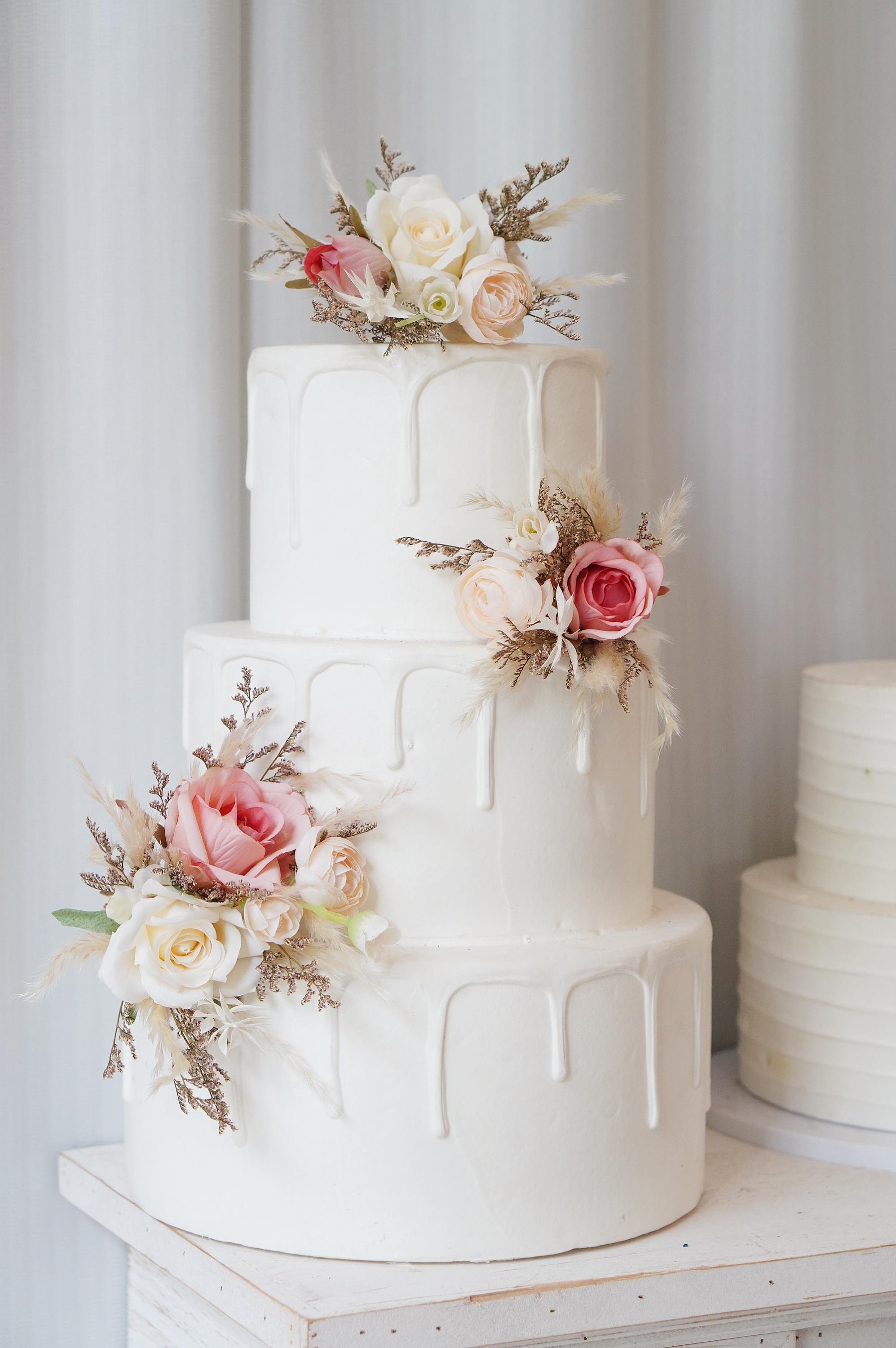 Pastel de boda rústico - Etsy México, image size:1995x3000