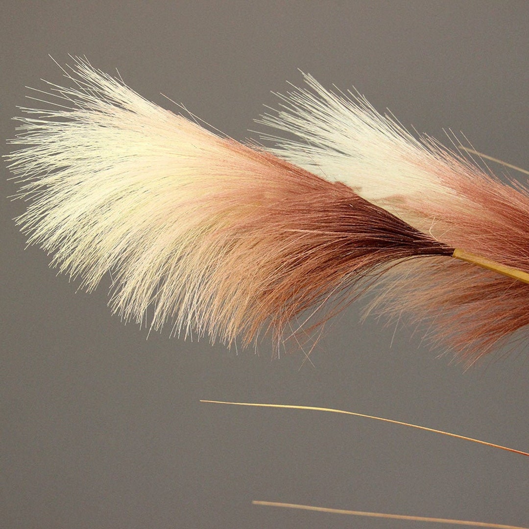 Real Touch Faux Artificial Reed Flower Fake Bulrush Flower Green Reed ...