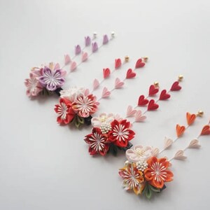 Kimono Yukata Forcine per capelli tradizionali kimono fiore panini