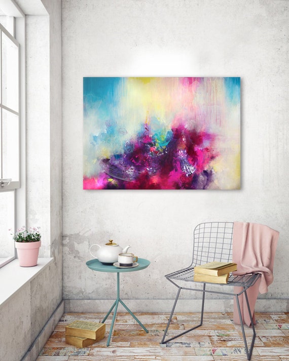 extra large abstract acrylic