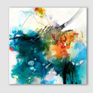 abstract painting // one-of-a-kind artwork // Original art // abstract art // acrylic canvas painting // original painting // bold colors