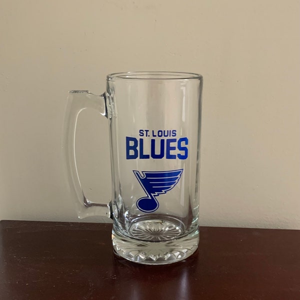 St. Louis Blues Glass Beer Mug