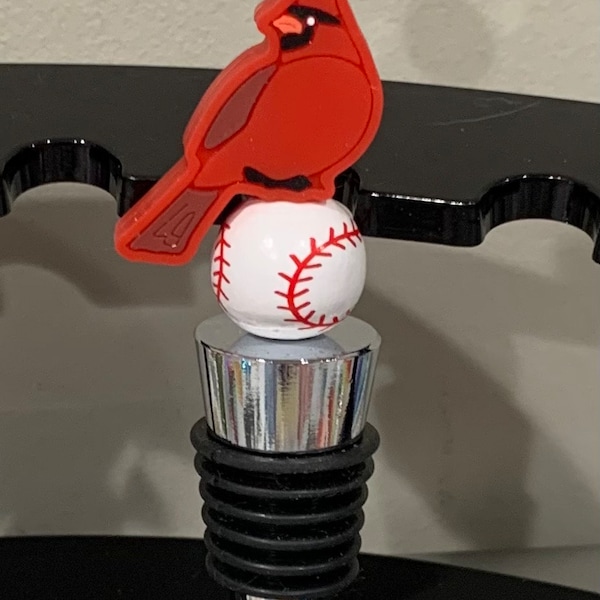 Wine Bottle Topper - St. Louis Cardinals