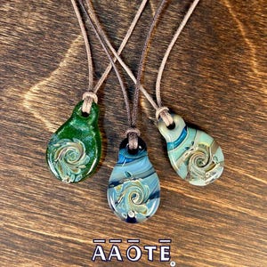 AAOTE's Mindfulness Tools, TZ Glass by Tari Zarka Tiny Fidget Widgets. Flameworked Glass Gift