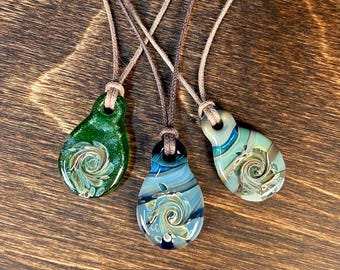 AAOTE's Mindfulness Tools, TZ Glass by Tari Zarka Tiny Fidget Widgets. Flameworked Glass Gift