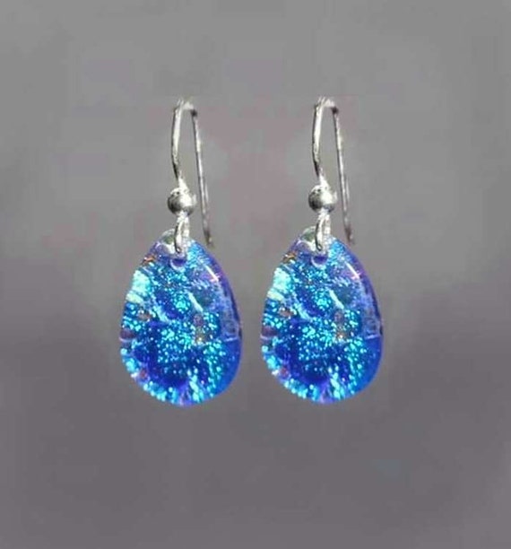 glass earrings