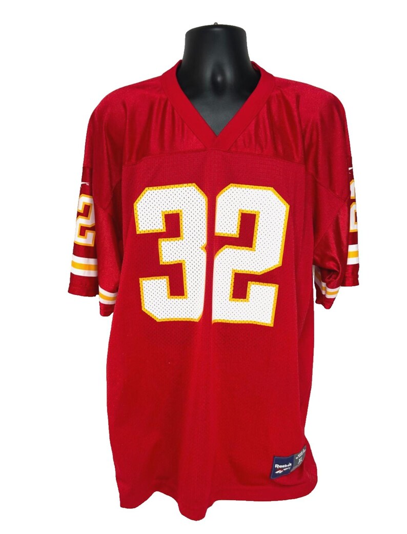Vintage Kansas City Chiefs Jersey Marcus Allen #3 Reebok USA Made Size XL NFL image 1