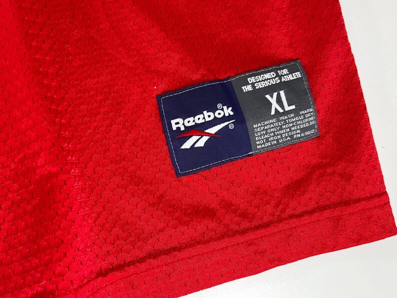 Vintage Kansas City Chiefs Jersey Marcus Allen #3 Reebok USA Made Size XL NFL image 6