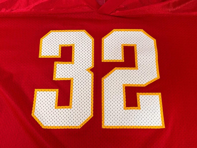 Vintage Kansas City Chiefs Jersey Marcus Allen #3 Reebok USA Made Size XL NFL image 3