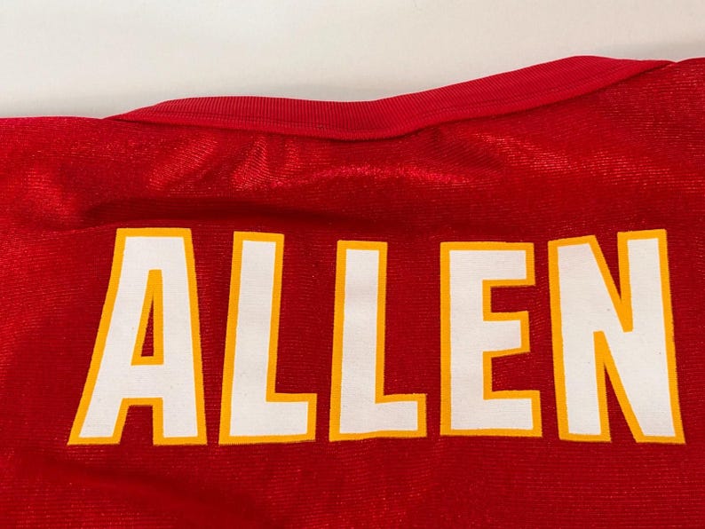 Vintage Kansas City Chiefs Jersey Marcus Allen #3 Reebok USA Made Size XL NFL image 8