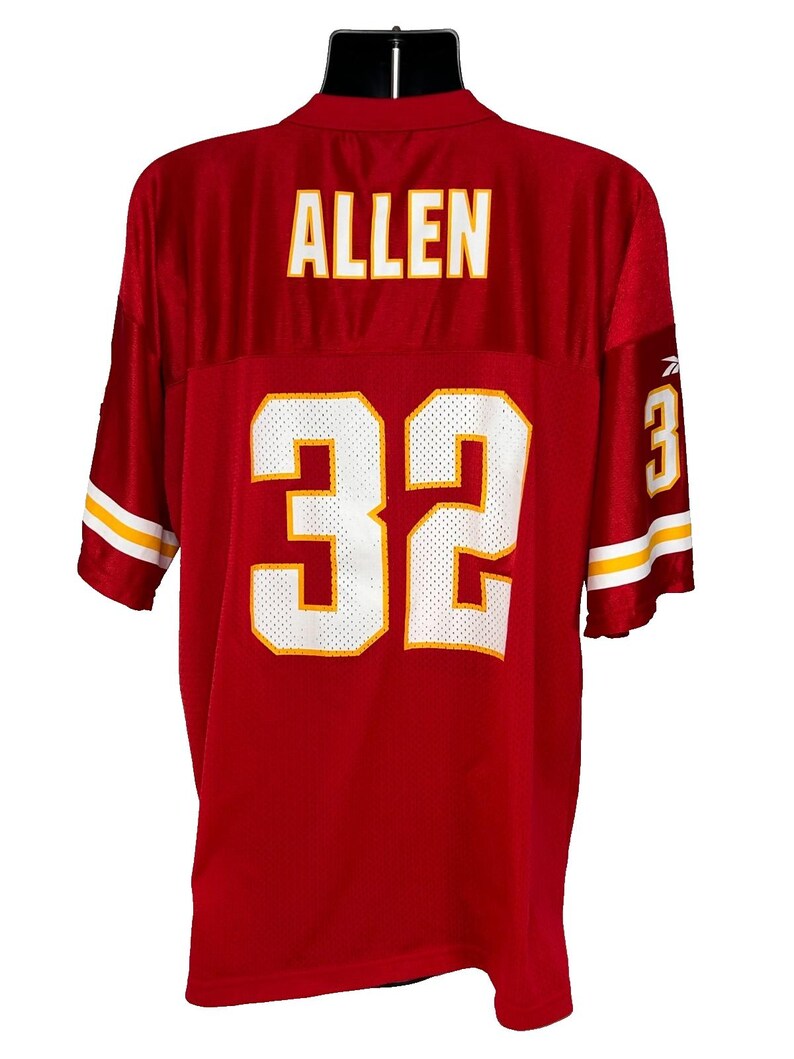 Vintage Kansas City Chiefs Jersey Marcus Allen #3 Reebok USA Made Size XL NFL image 2