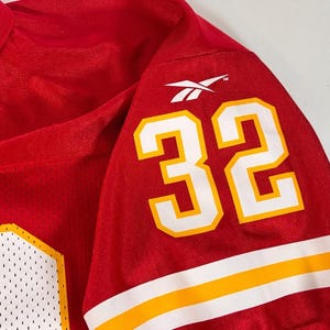 Vintage Kansas City Chiefs Jersey Marcus Allen #3 Reebok USA Made Size XL NFL image 5