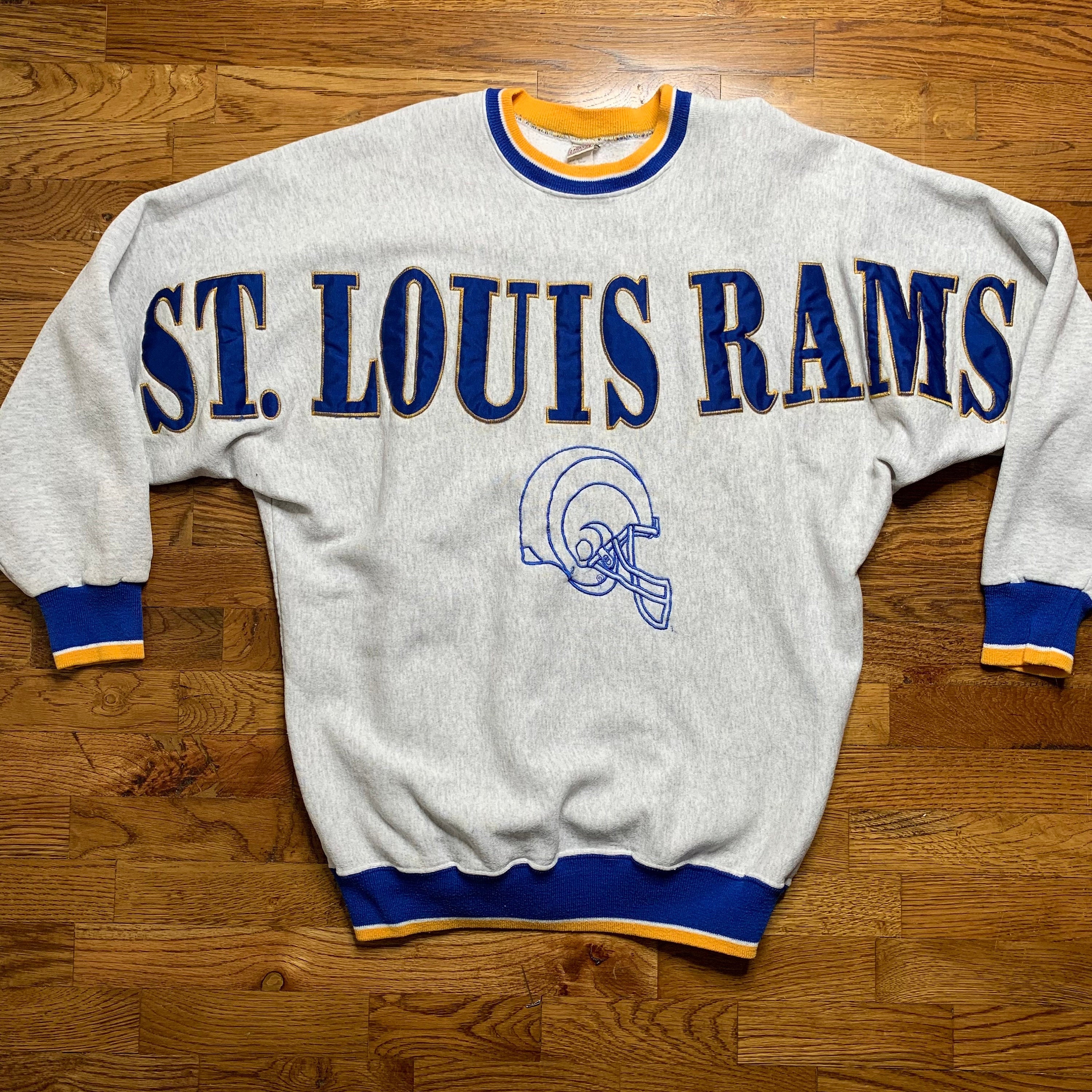 Vintage St. Louis Rams Sweatshirt Spell 