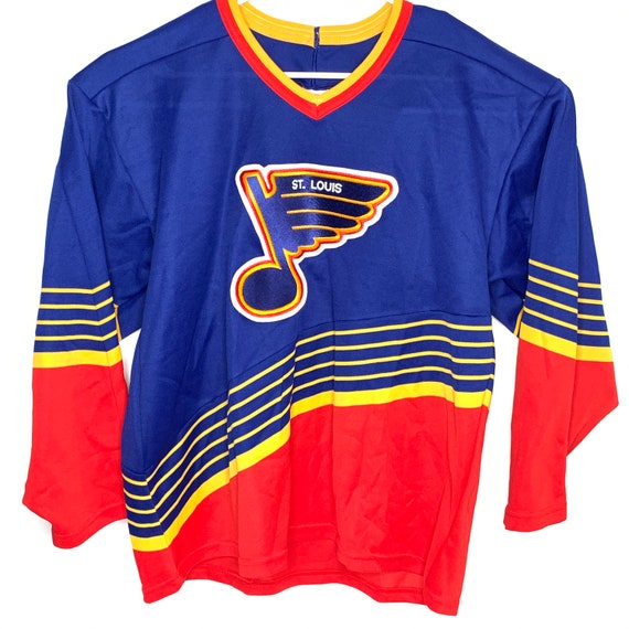 vintage stl blues jersey