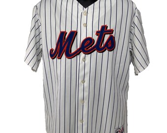 Vintage Carlos Beltran Jersey New York Mets #15 NY MLB Baseball Majestic XL