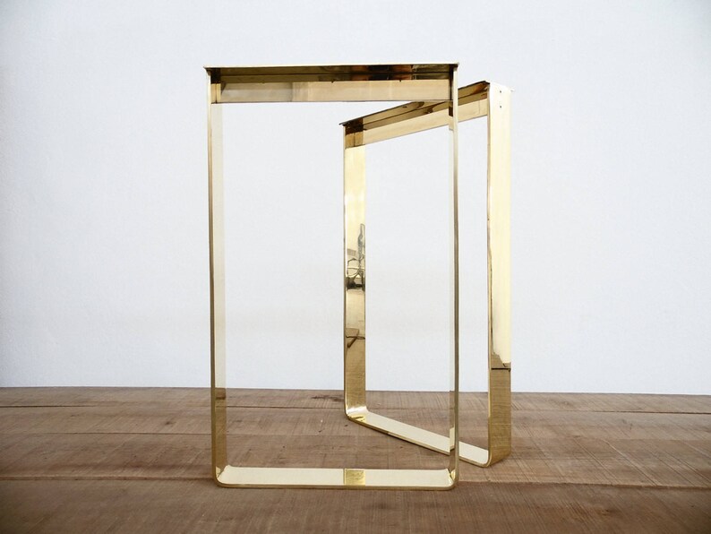 Brass Table Legs 28 H X 20 W Table Legs for Etsy UK