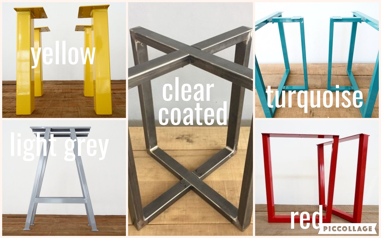 Counter Height Table Legs Iron Table Legs Kitchen Island | Etsy