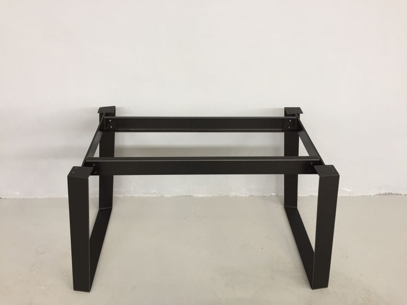 Metal Dining Table Legs Modern Angled Steel Table Base for Etsy