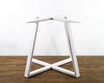 MAKSIM 28" Round Metal Table Base – For 60-70" Round Tops