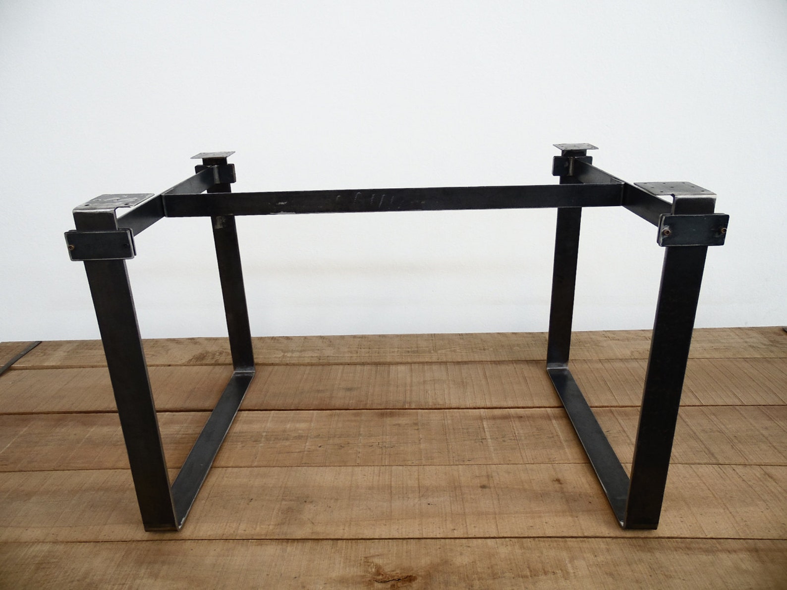 Metal Industrial Dining Table Base 28 X 24 Etsy