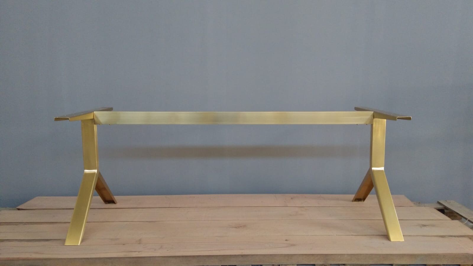 Modern Dining Table Legs 28 H X 28 W Apart Etsy