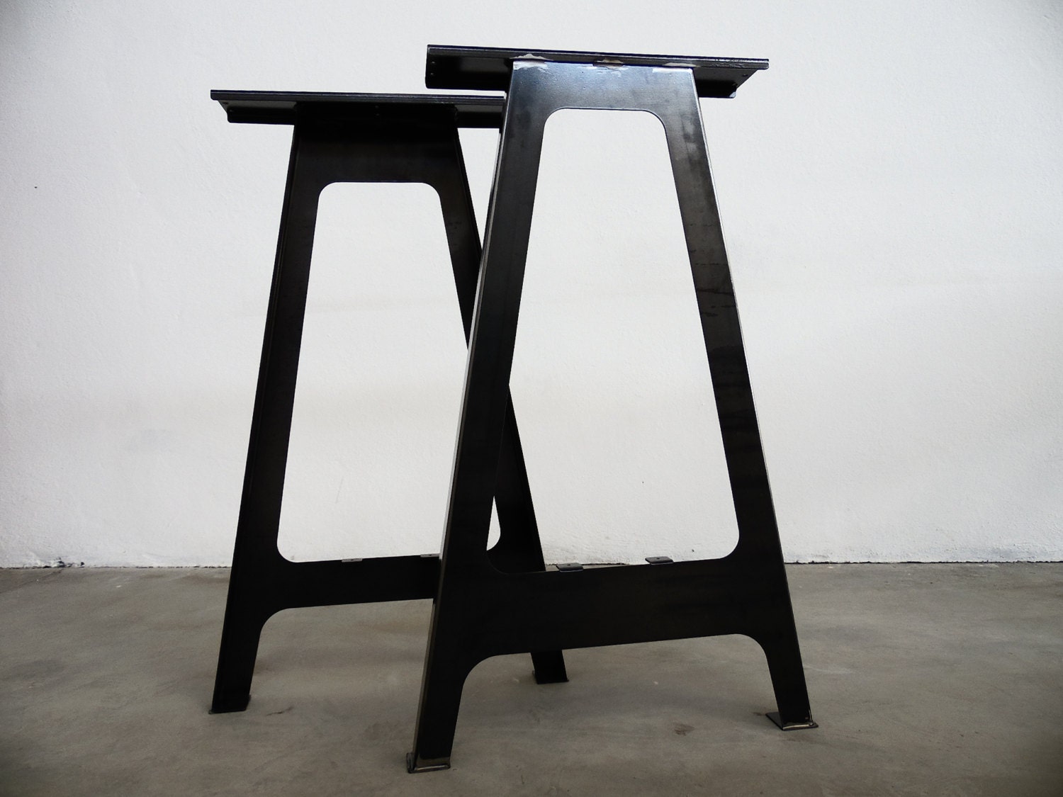 Industrial Bar Table Legs 40 Aframe Table Legs Etsy