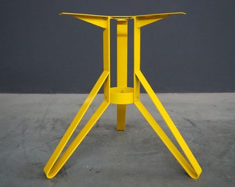 Metal Round Table Base , 28&quot; LAGARI Table Base , 22&quot; Base Dia. | Bistro | Small Space-Saving | Cafe & Dining Support | Design by Balasagun