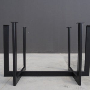 Base de mesa industrial de acero / Base metálica moderna HATTI