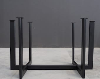 Base per tavolo in acciaio industriale / Base in metallo moderna HATTI