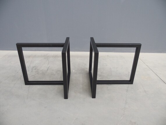 Metal Table Legs T Shaped Steel Dining Table Legs Iron Table