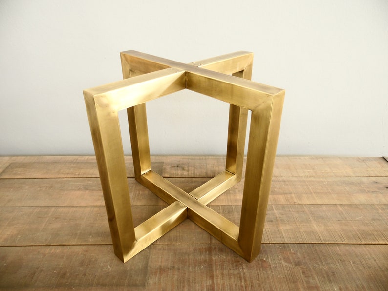 Brass Dining Table Legs 28 H X R Round Image 0