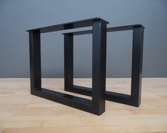 Metal Coffee Table Legs Steel Bench Legs Industrial Iron | Etsy