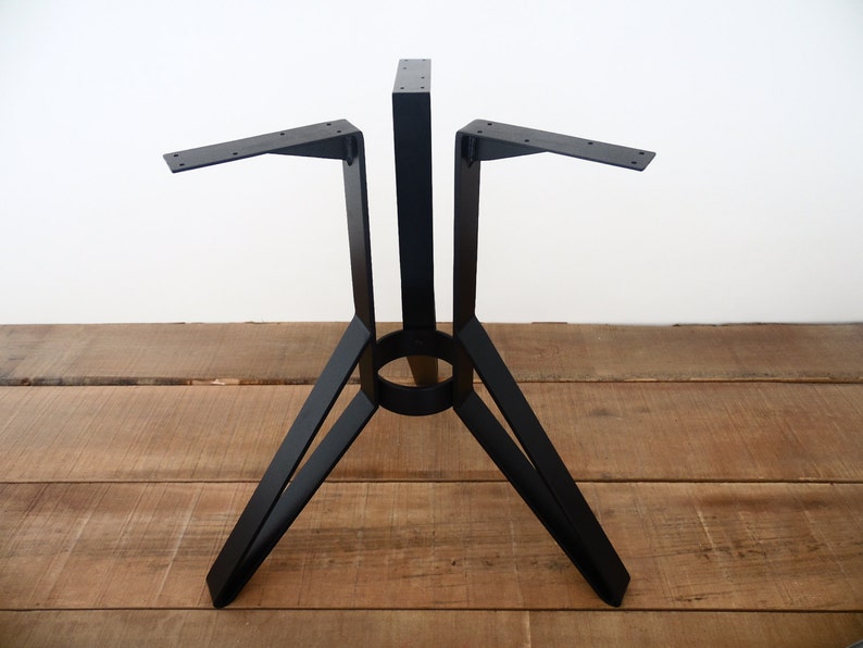Steel Table Legs metal Round Table Base 28 Iron Table Etsy