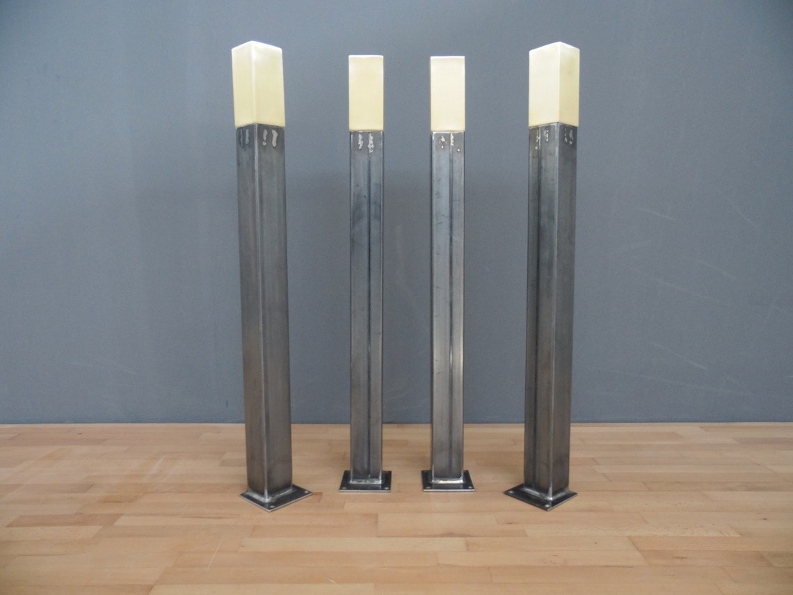 Counter Steelbrass Kitchen Island Legs modern Table Legs Set Etsy