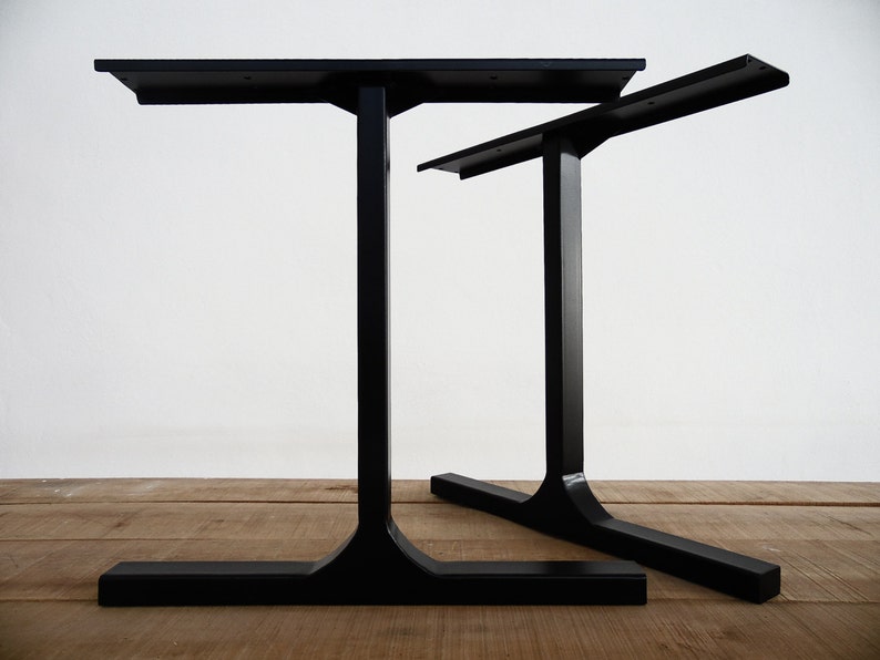 Modern Metal Dining Table Legs 28 Besik Single Bar Image 0