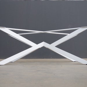 Modern Table Base  |Dining Table Base - (28&quot;H x 28” W x 72” L ) - EJDER - Design By Balasagun