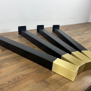 Counter Steel |Brass| Kitchen Island Legs ,Modern Table Legs Set ( 4)