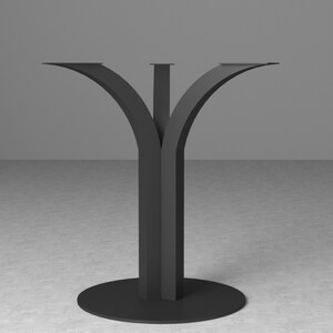 SIBIR Steel Table Base , 28&quot; Table Pedestal, SIBIR  |Design By BALASAGUN