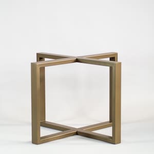 Ronde metalen eettafelbasis voor 60-70'' dia. Tafels | Onderstel keuken- en eettafel, 42 - 28 inch (h)