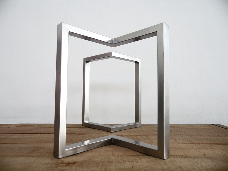 Bar Height Bracket Console Table Legs 35 H X 24 Image 0