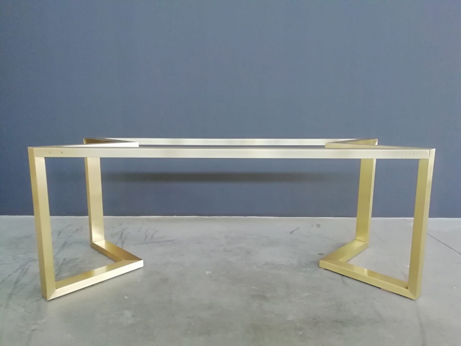 Metal Table Base 28 H X 28 W X 72 L Bracket Dining Etsy