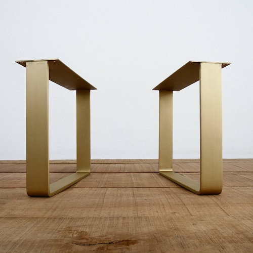 16'' Tapered Legs Brass Table Legs 12'' Etsy