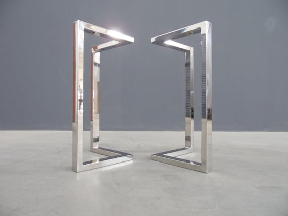 Stainless Steel Legs Dining 28 X 20, Stainless Steel Dining Table Legs