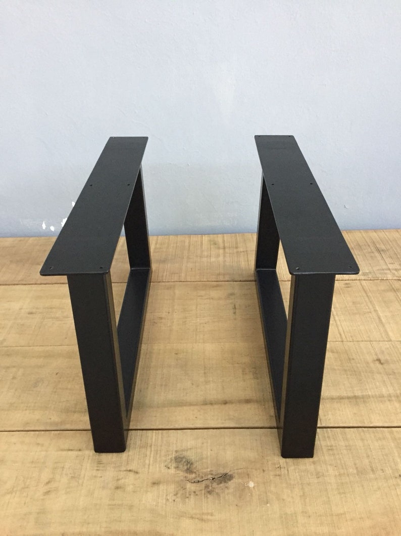 Unique Metal Coffee Table Legs Set of 2 / Trapezoid Iron - Etsy