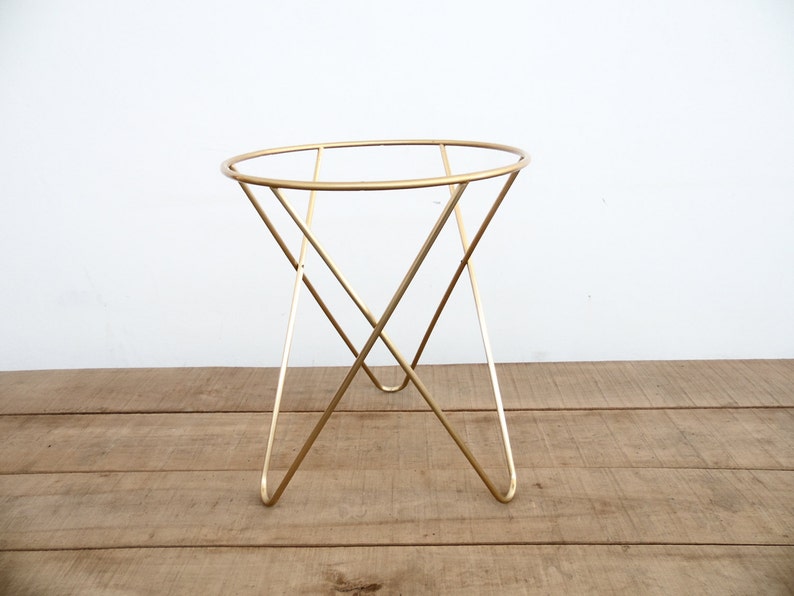 Brass Hairpin Dining Table Base 28 ORGU Metal Table Etsy