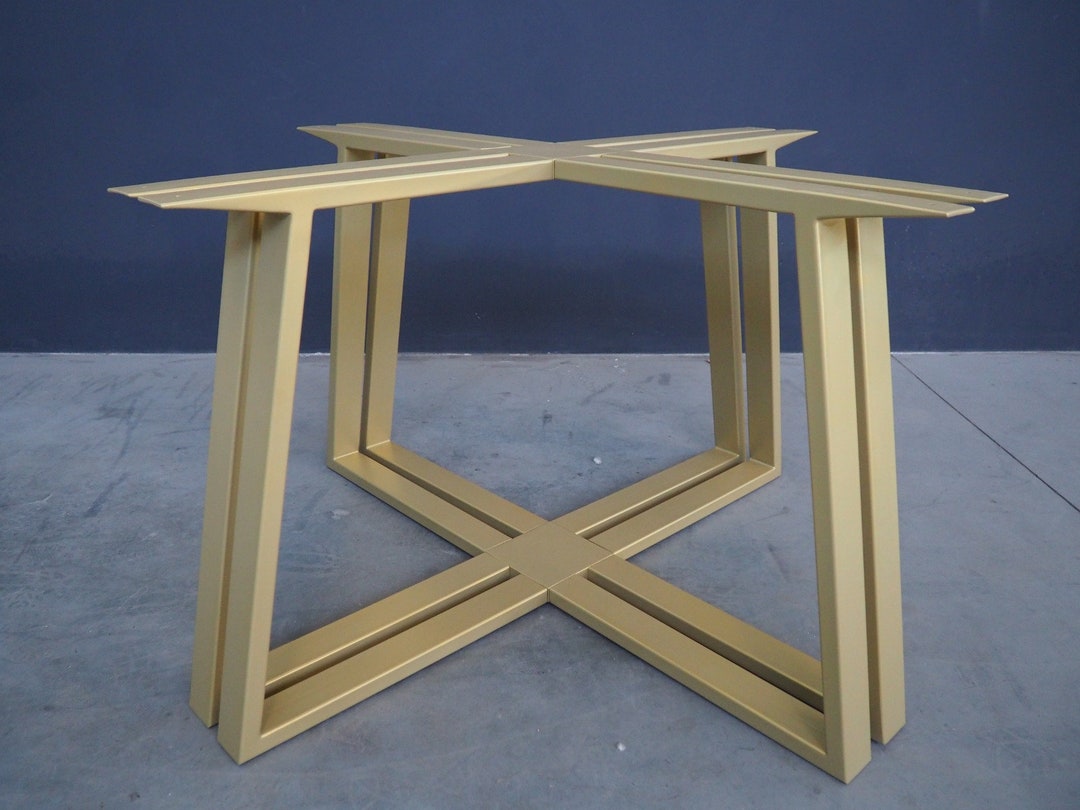 28" TAKSIM Round Metal Table Base | Industrial Design | Custom Finishes ...