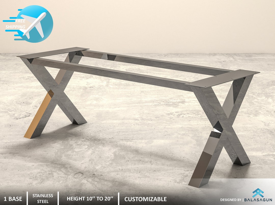 Metal Coffee Table Base , Modern Coffee Table Legs for Marble , Glass